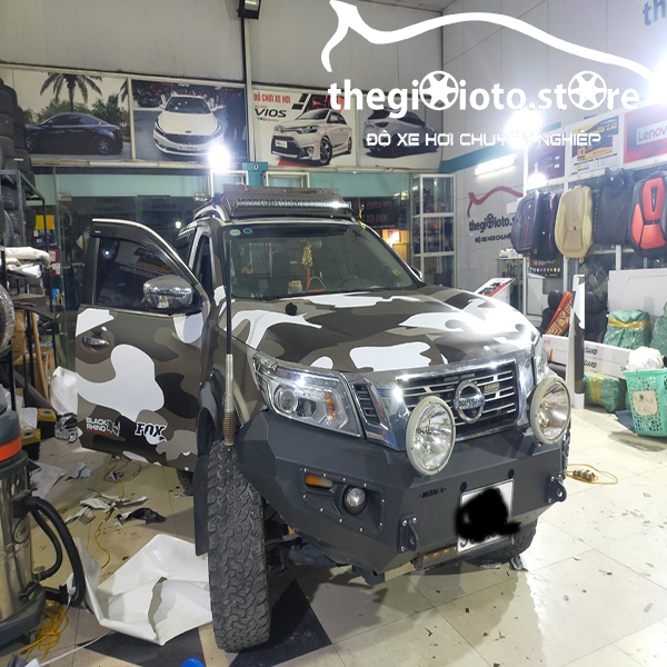 Độ Offroad cho xe Navara cực chất
